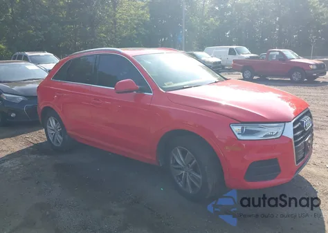 2016 Audi Q3 2.0T Premium Plus z USA, uszkodzony, nr VIN WA1EFCFS1GR005898